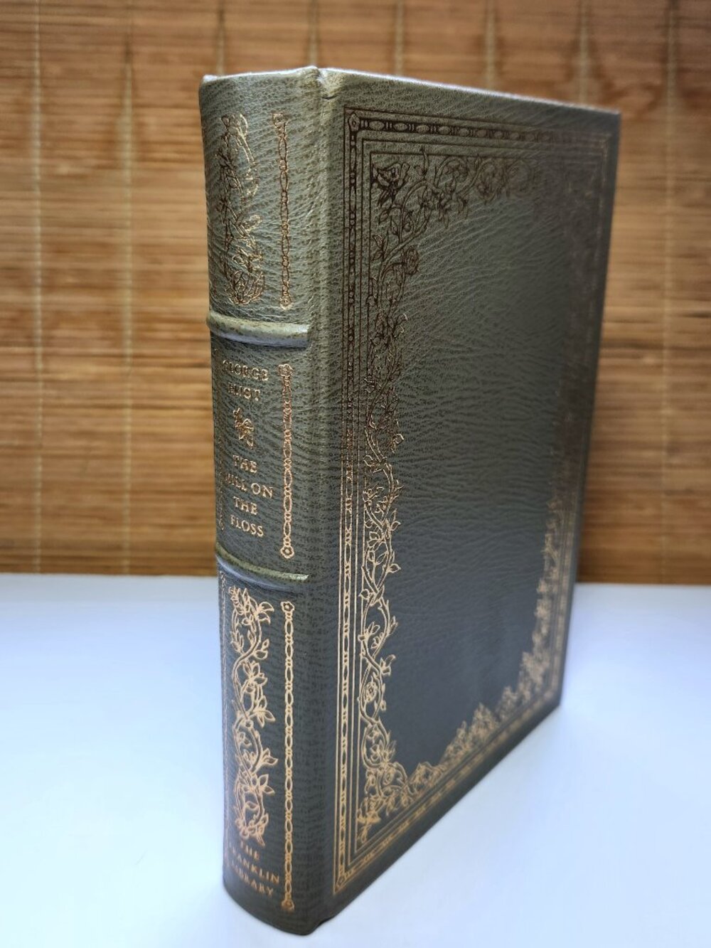 Franklin Library The Mill on the Floss George Eliot Full Genuine Leather 1982